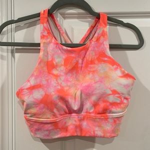 Lululemon tie dye sports bra